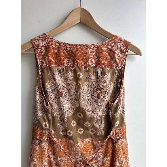 Y2K Forbidden Babydoll Tank Top Bandana Patterned Size M - Picture 7 of 9